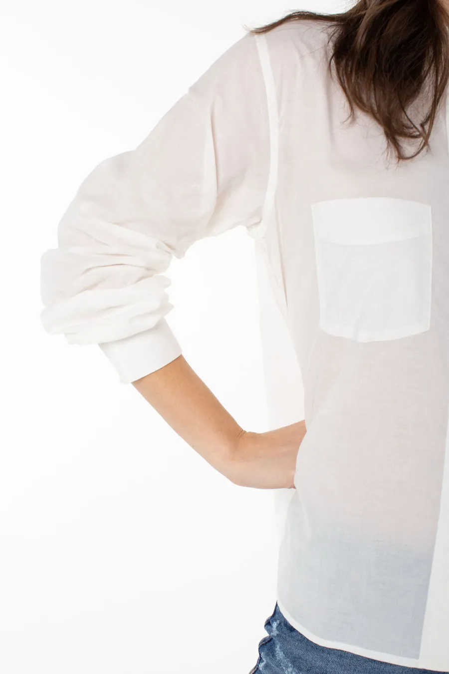 Serra Button Up Long Sleeve Shirt