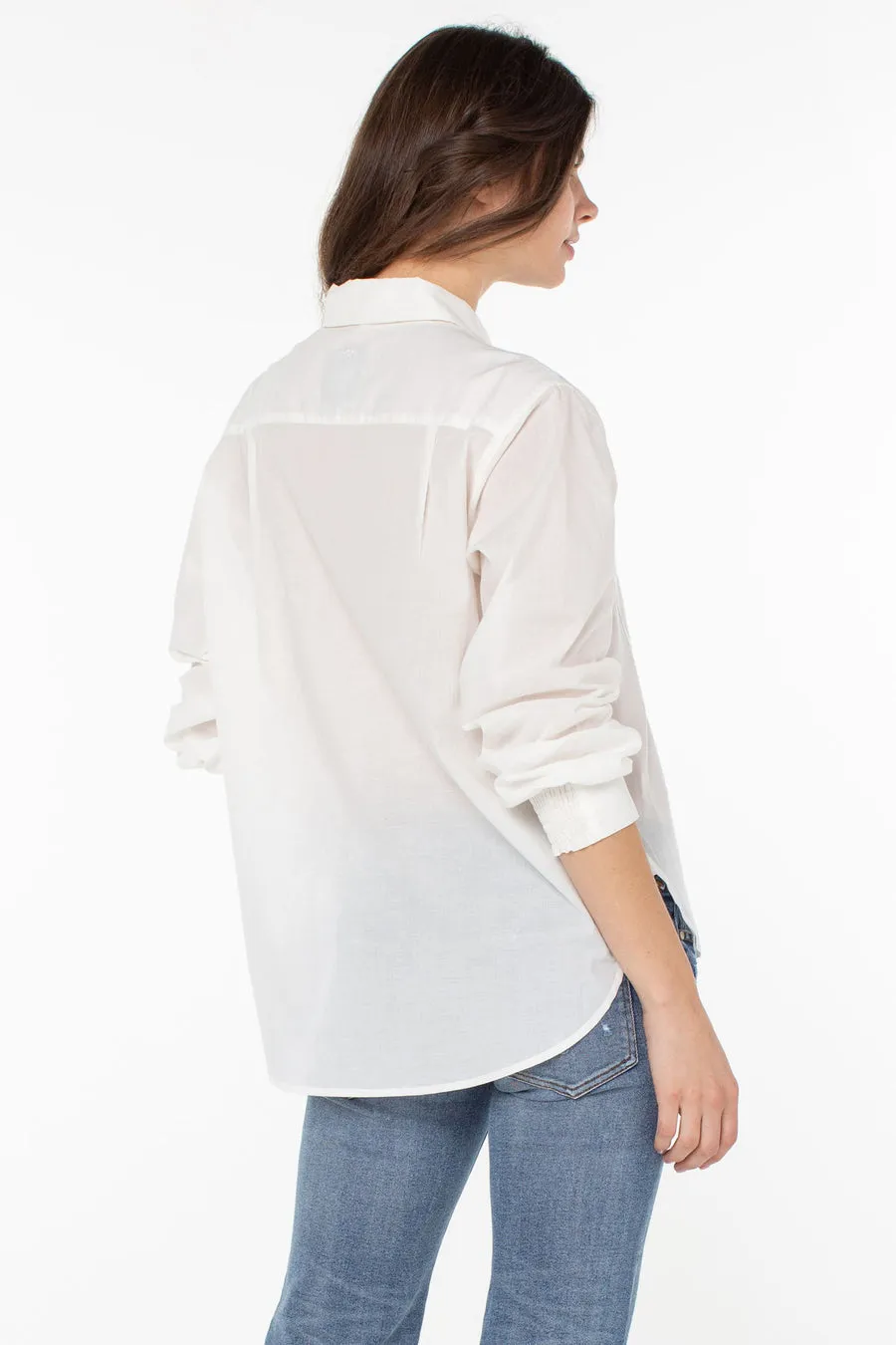 Serra Button Up Long Sleeve Shirt