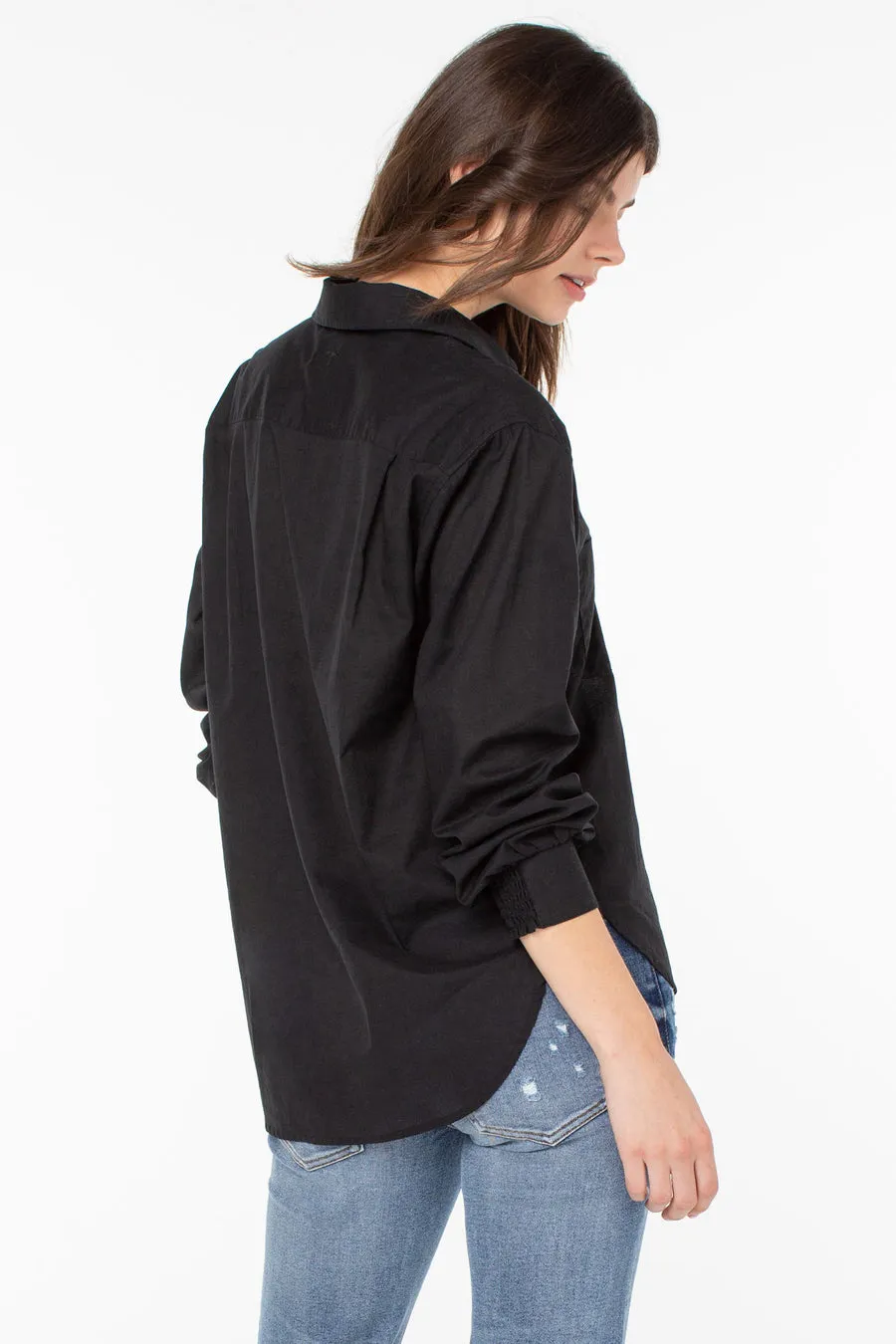 Serra Button Up Long Sleeve Shirt