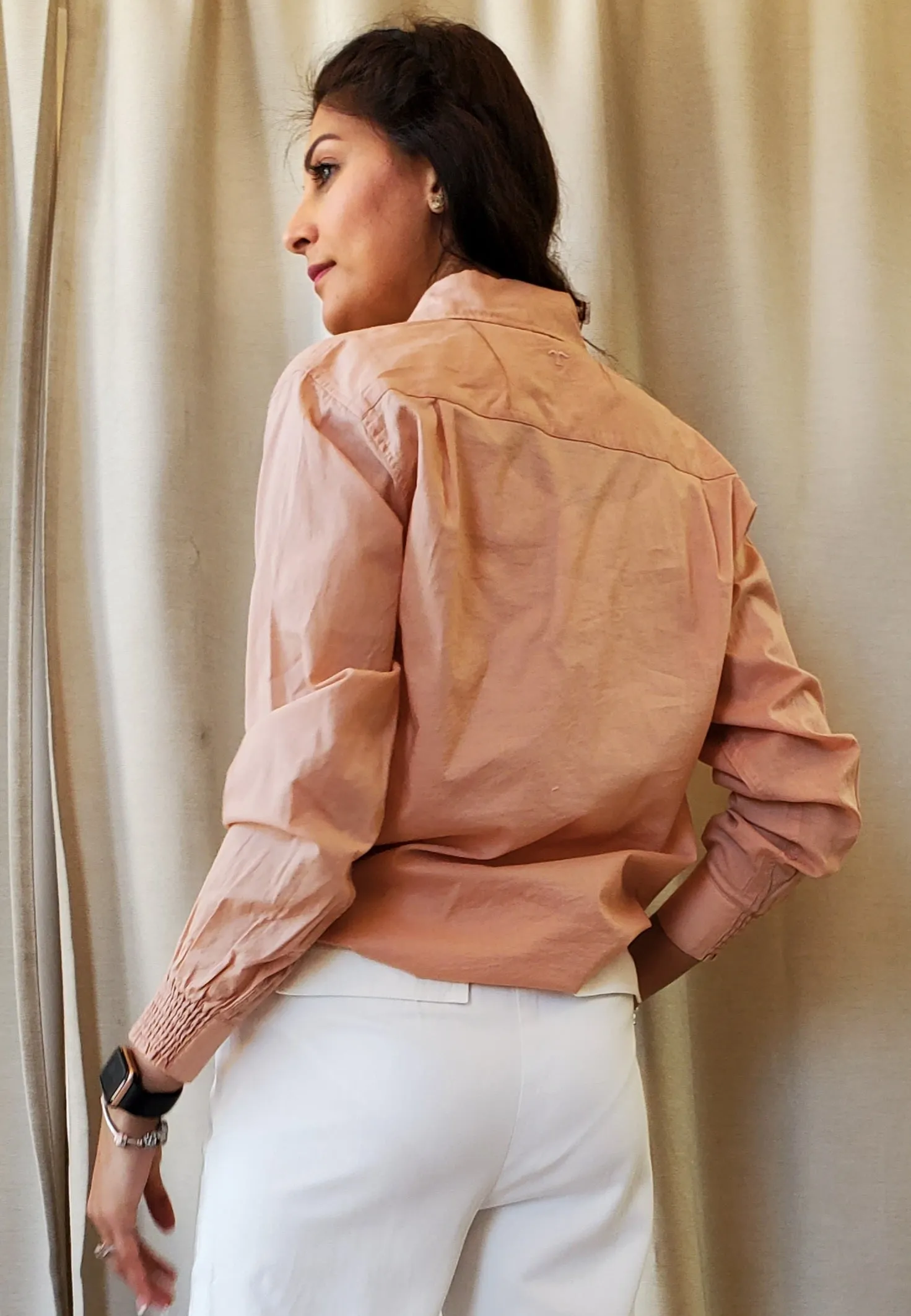 Serra Button Up Long Sleeve Shirt