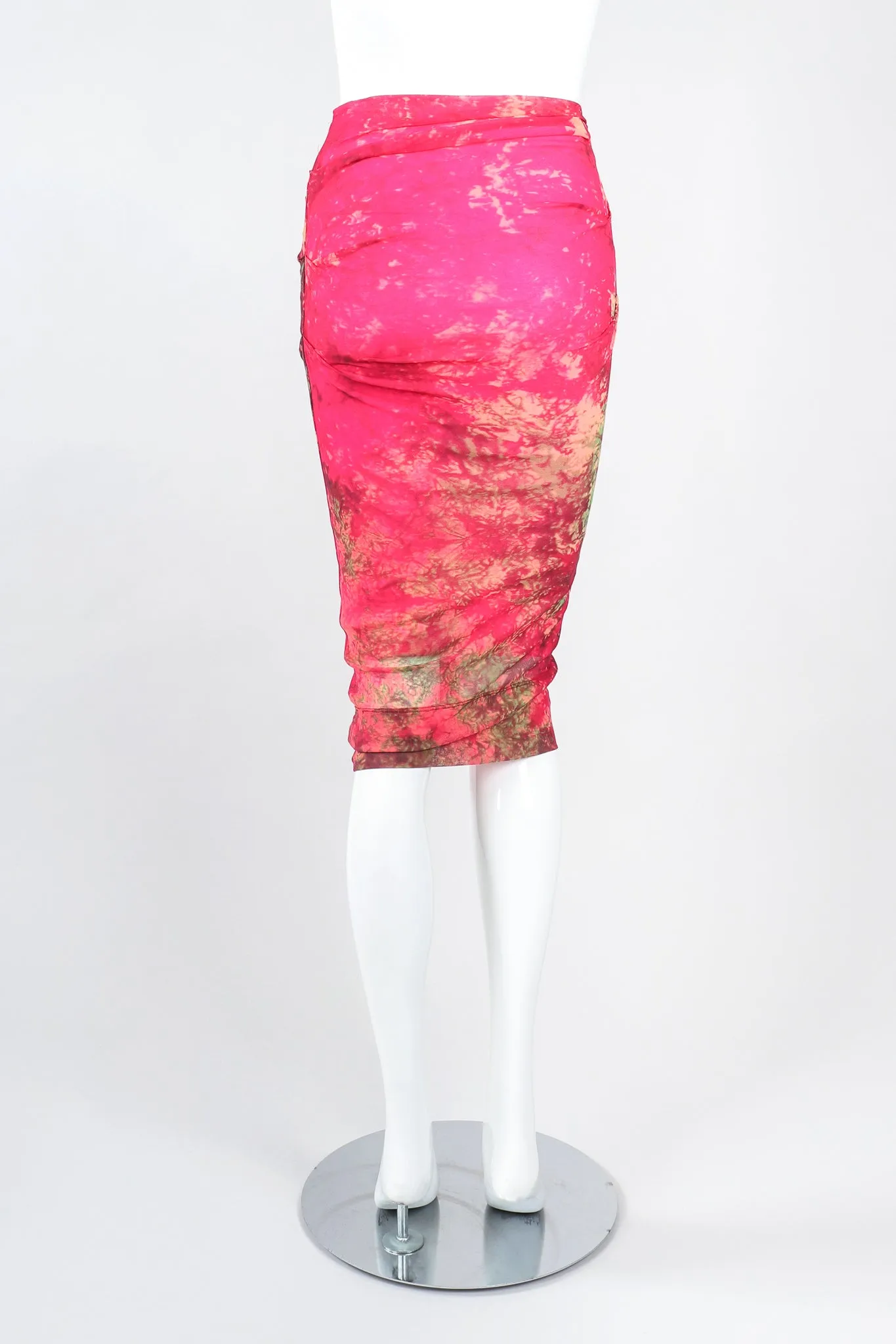 Sheer Mesh Top & Skirt Set