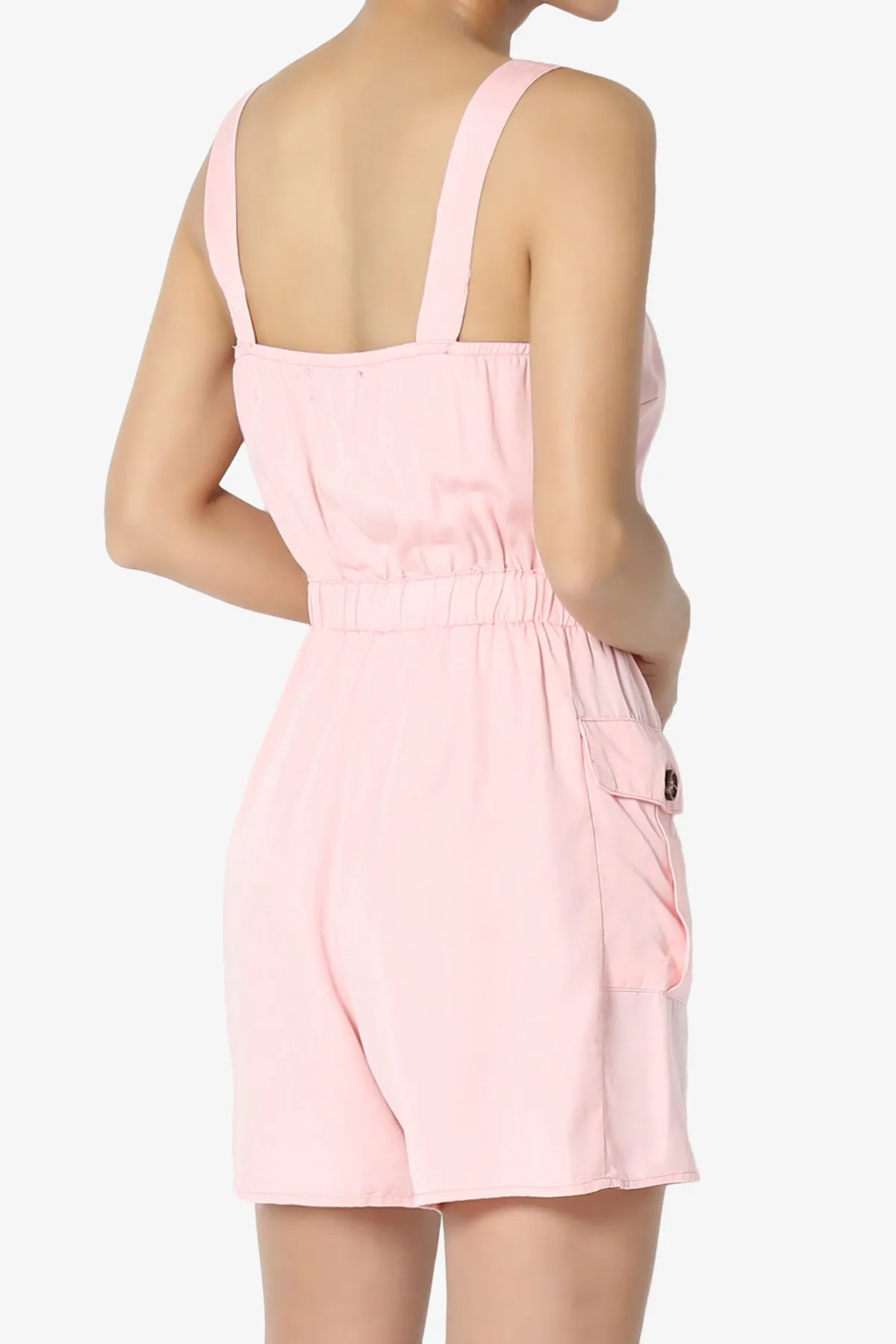 Skyler Utility Cargo Pocket Romper