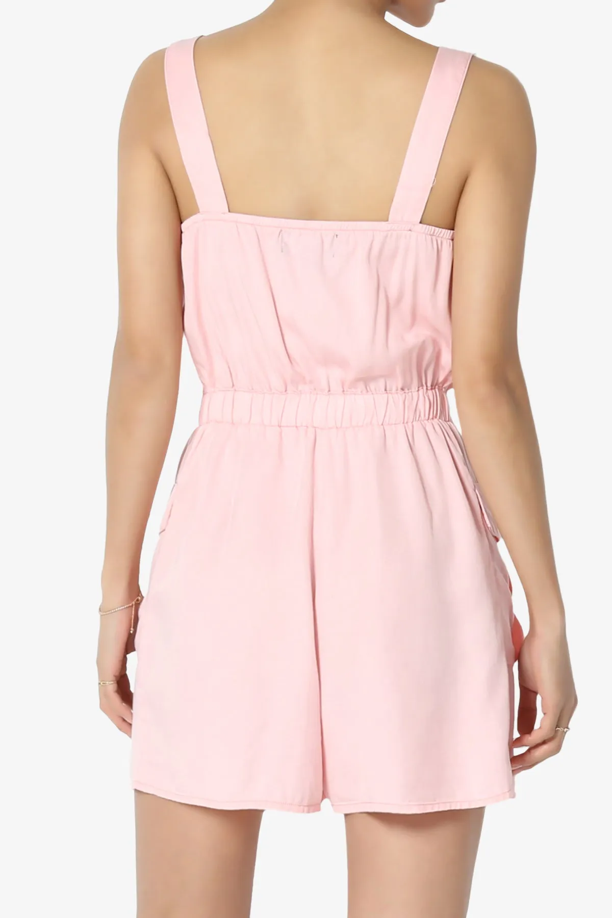 Skyler Utility Cargo Pocket Romper