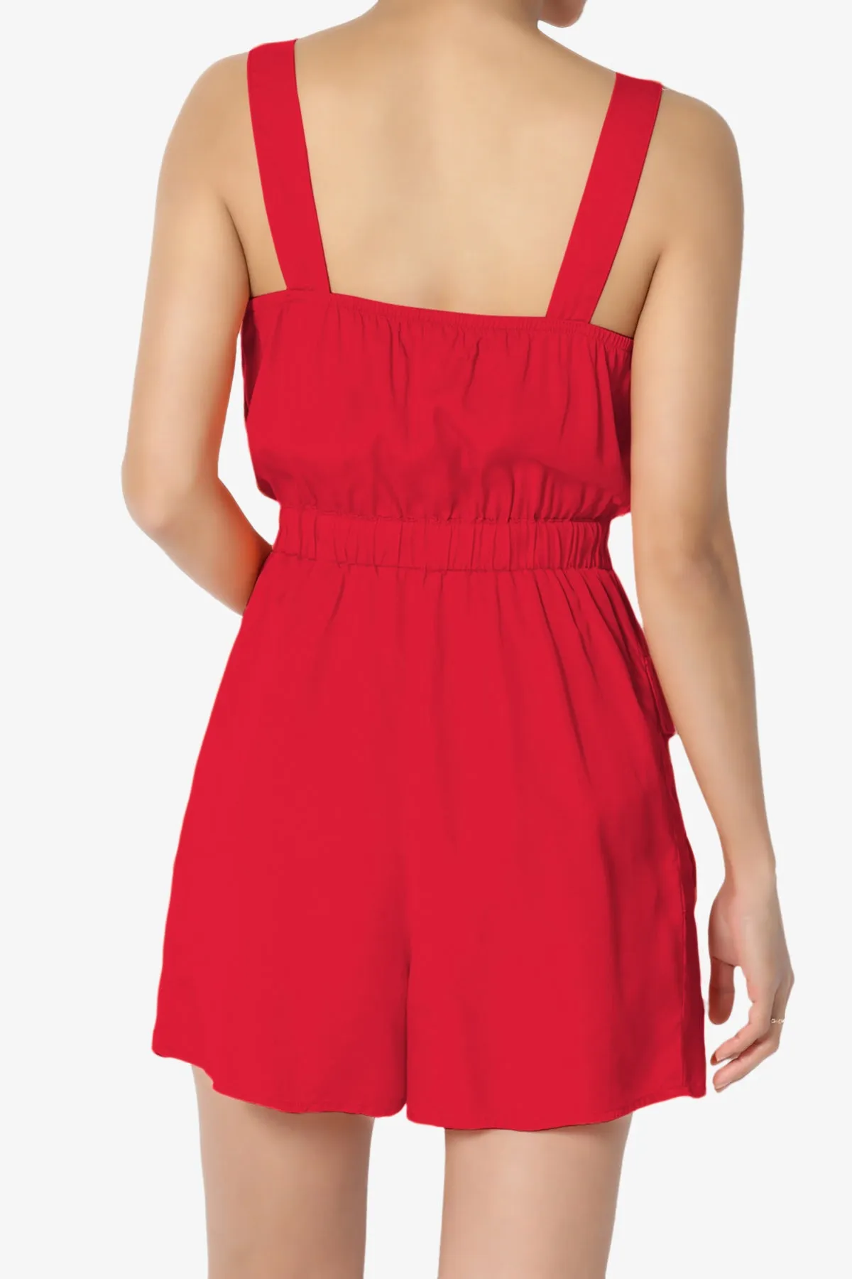 Skyler Utility Cargo Pocket Romper
