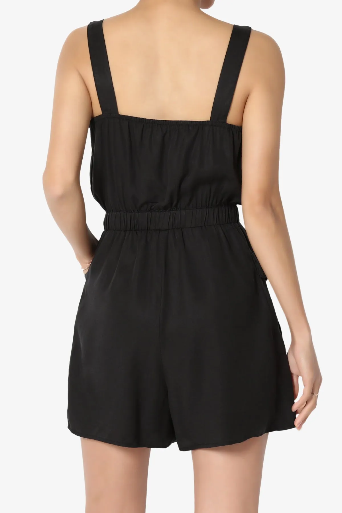 Skyler Utility Cargo Pocket Romper