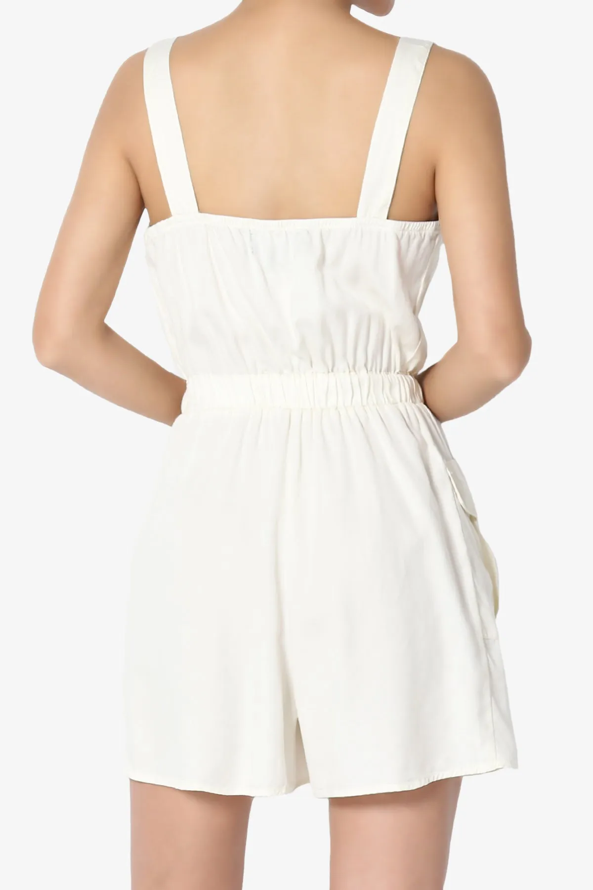 Skyler Utility Cargo Pocket Romper