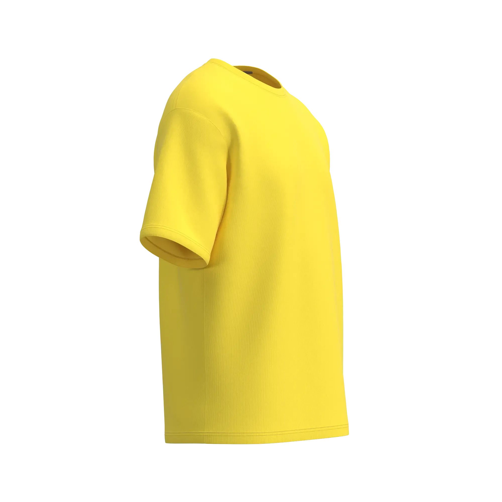 Soft Cotton Oversized T-Shirt, Yellow