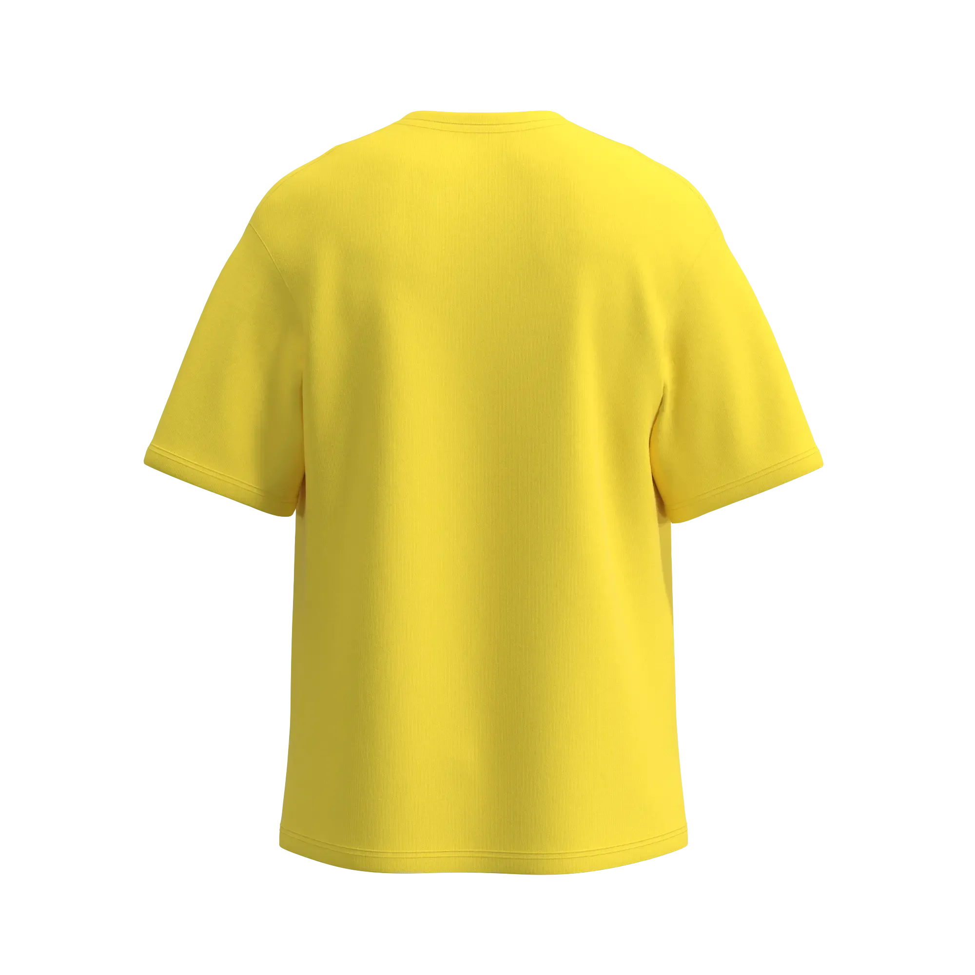 Soft Cotton Oversized T-Shirt, Yellow