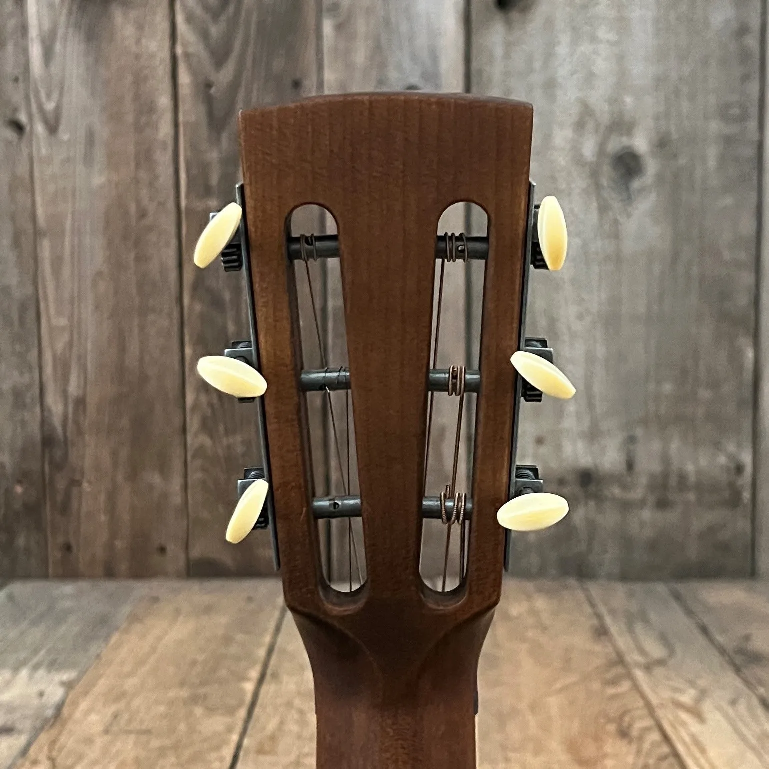 SOLD - Mule Resophonic Tri-Cone Round Neck Resonator Guitar