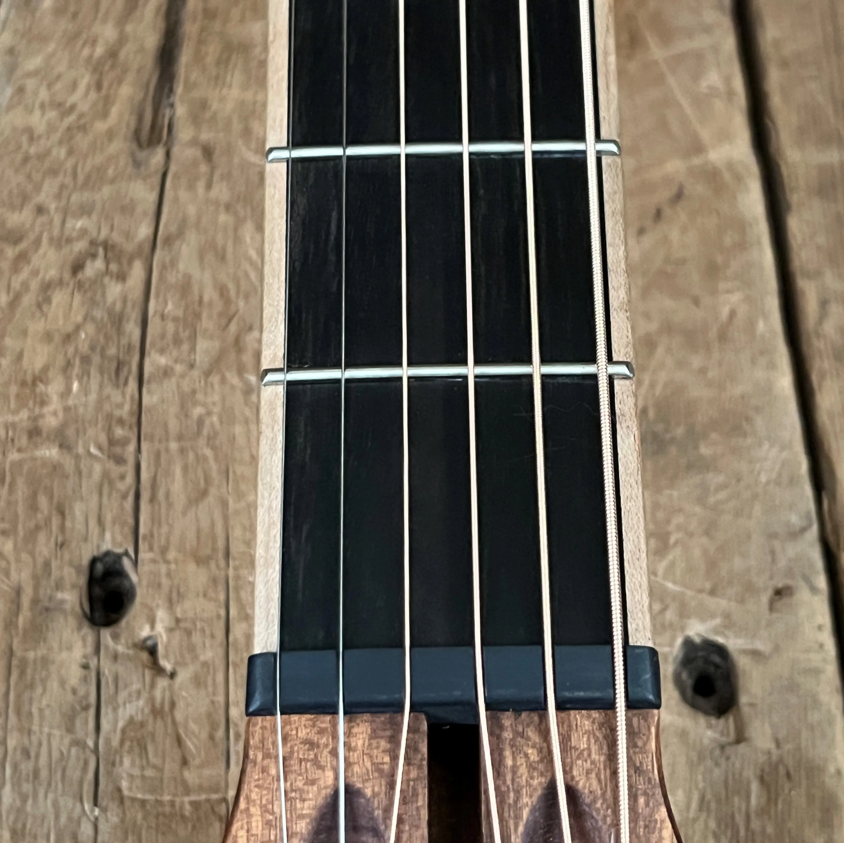 SOLD - Mule Resophonic Tri-Cone Round Neck Resonator Guitar