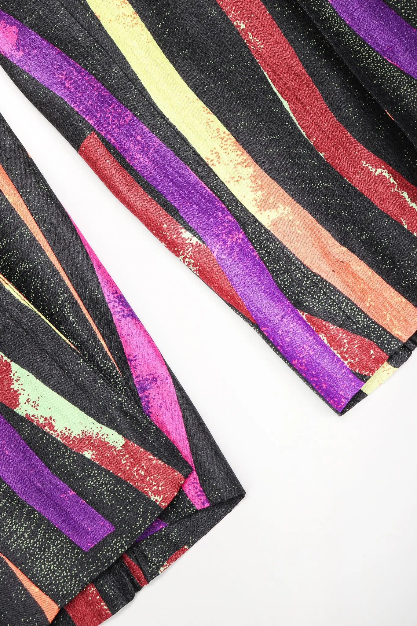 Splatter Stripe Jacket & Pant Suit
