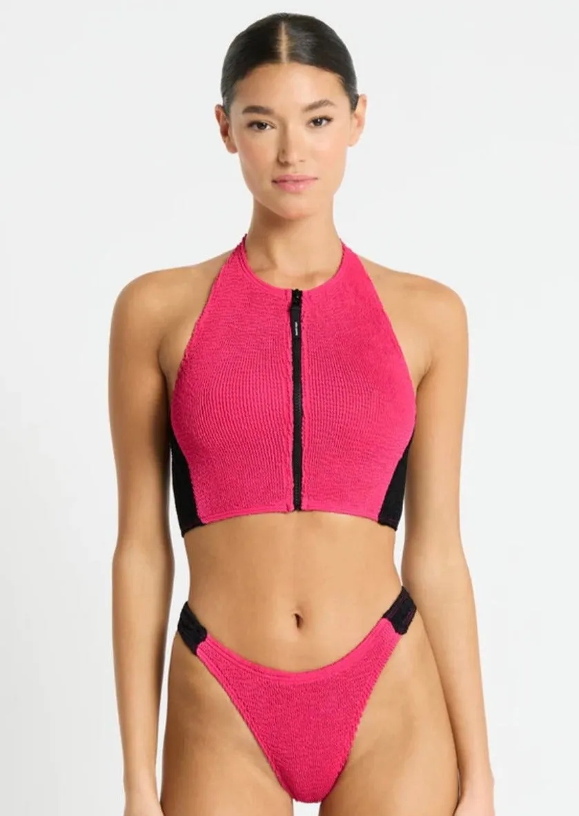 Splice Irina Crop Rasp/Black