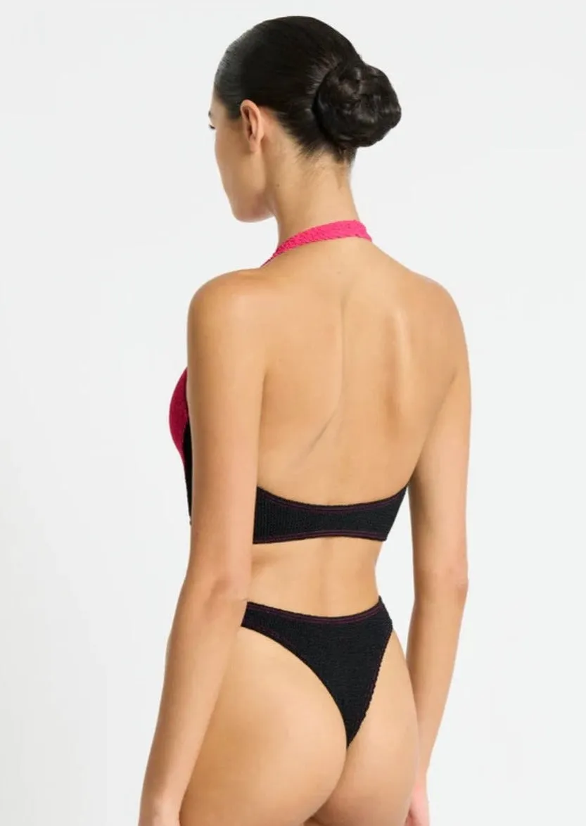 Splice Irina Crop Rasp/Black