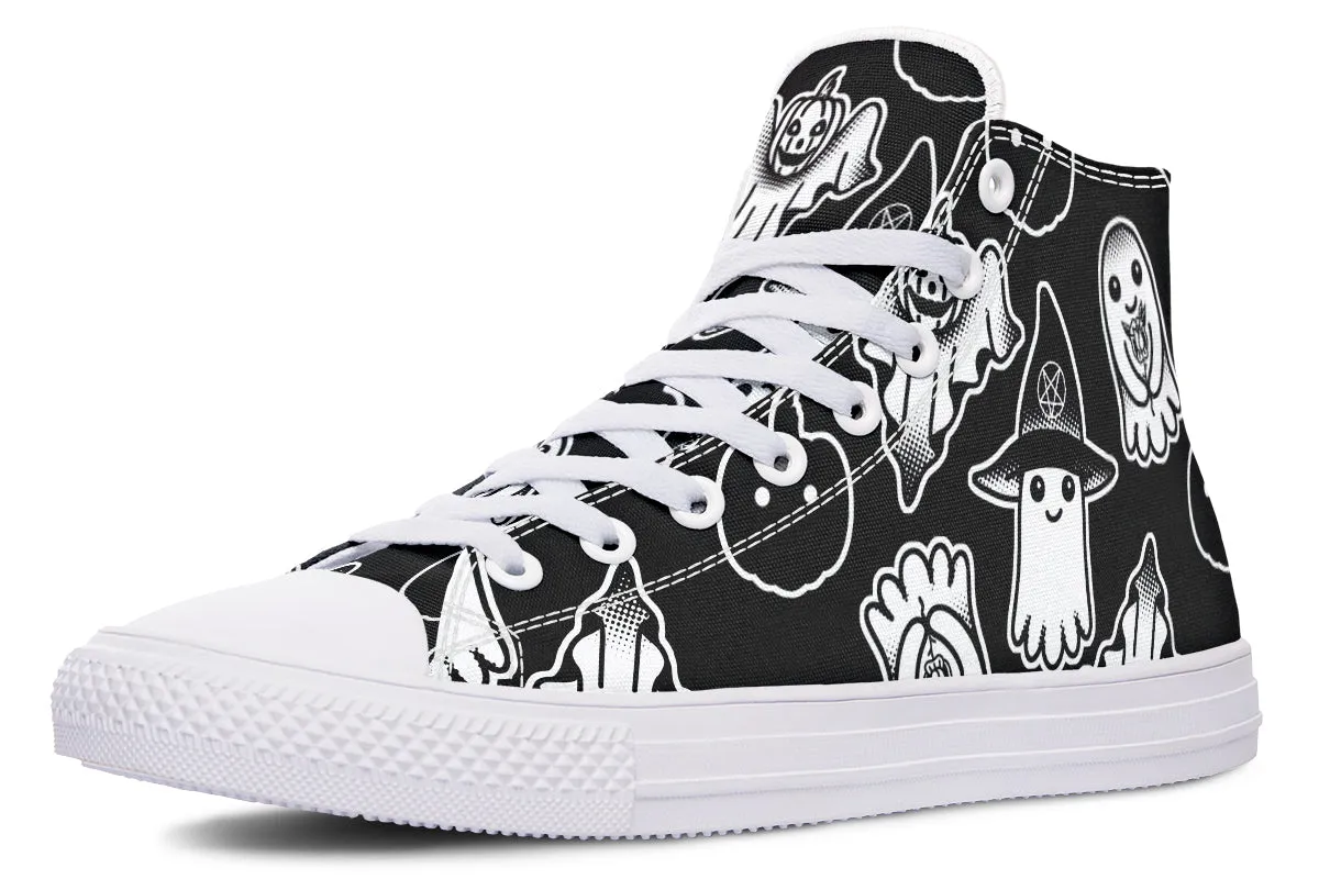 Spooky Ghost High Tops