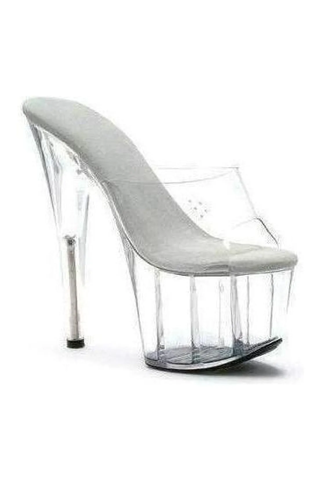 SS-709-VANITY Platform Slide  | Clear Vinyl