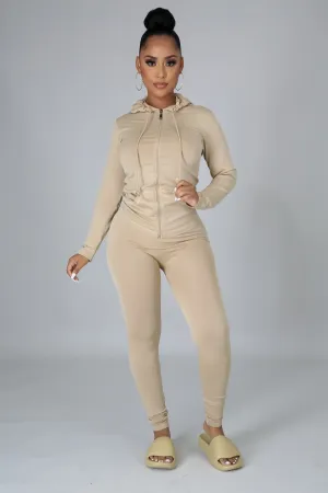 STAY ON TRACK SET | KHAKI