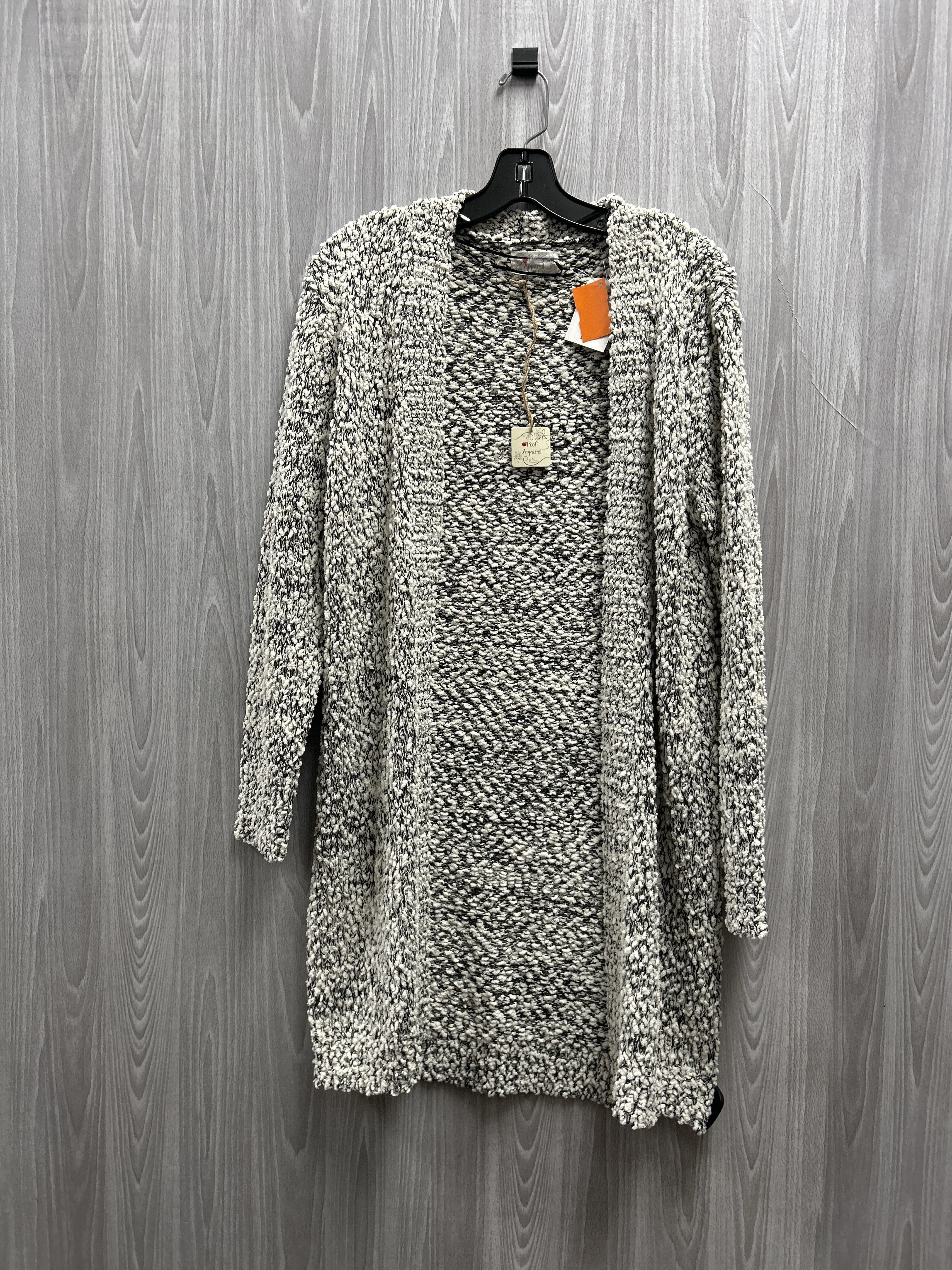 Sweater Cardigan By Poof  Size: M