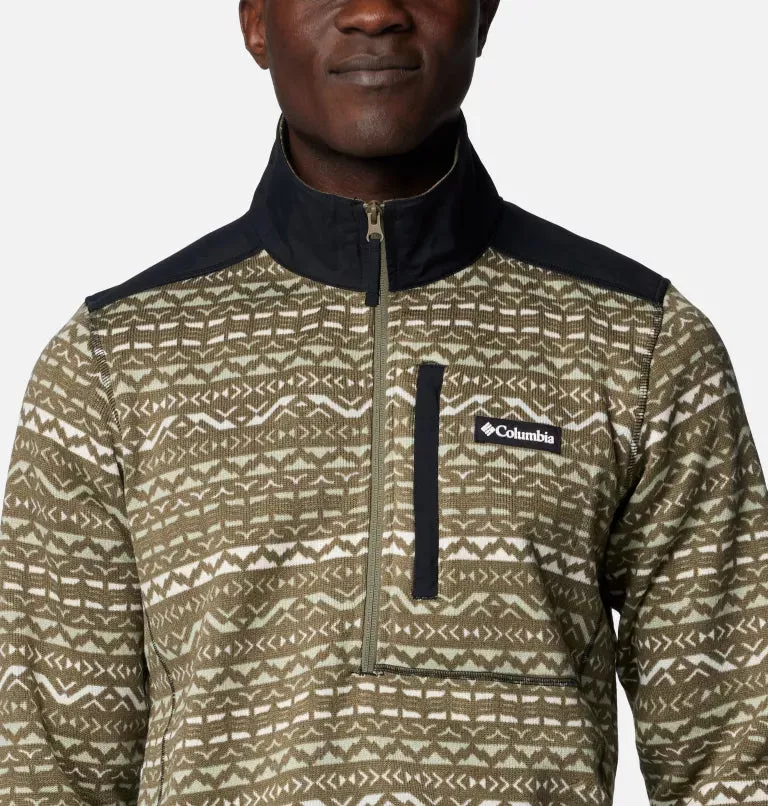 SWEATER WEATHER™ PRINTED HALF ZIP II