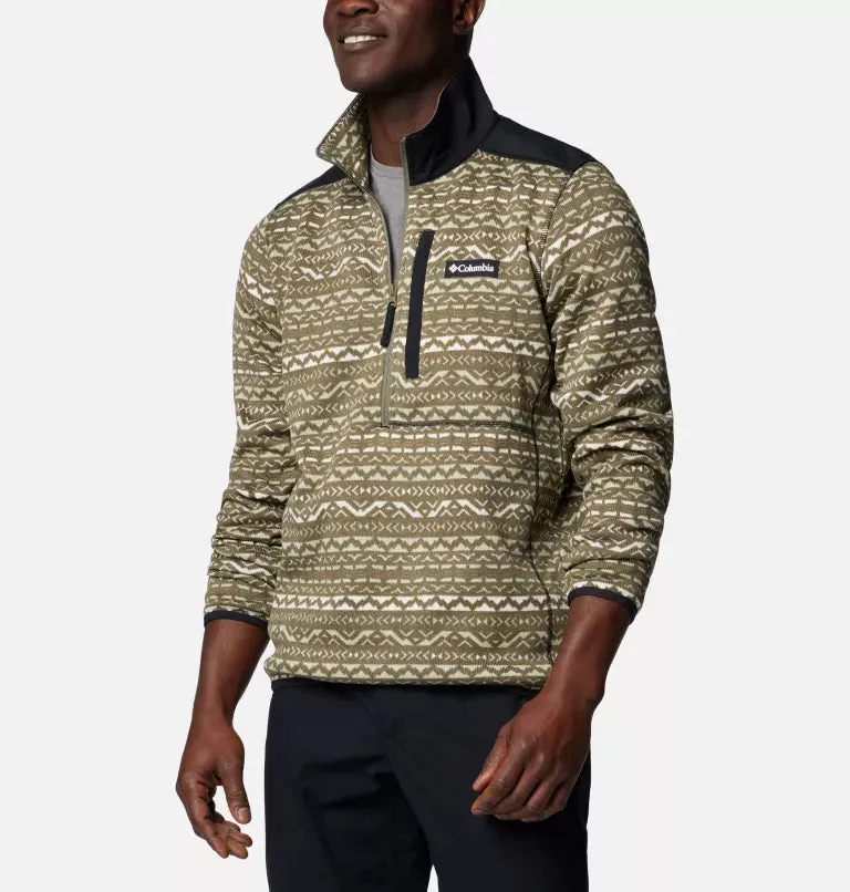 SWEATER WEATHER™ PRINTED HALF ZIP II