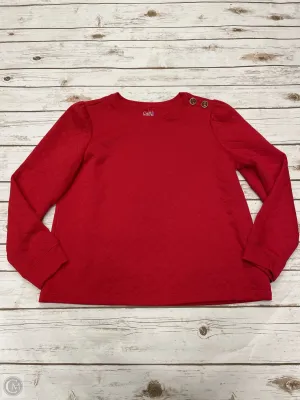 Sweatshirt Hoodie By Croft And Barrow In Red, Size: M