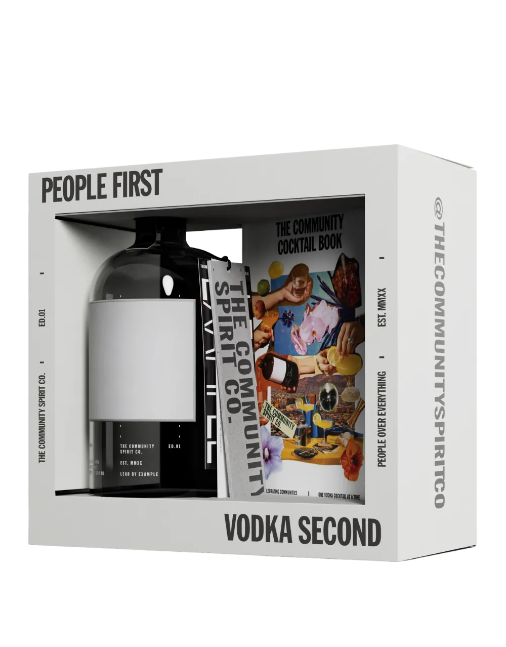The Community The Community Spirit Vodka / with cocktail recipe book 750 ml