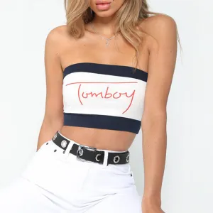Tomboy Tank Tube Top