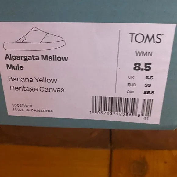 Toms Alpargata Mallow Mule