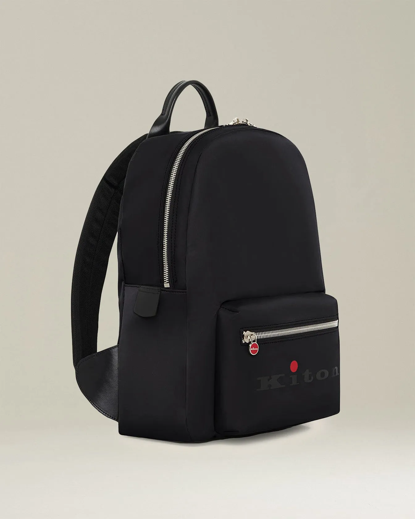 URBAN BACKPACK WITH LEATHER INSERTS