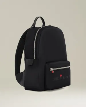 URBAN BACKPACK WITH LEATHER INSERTS
