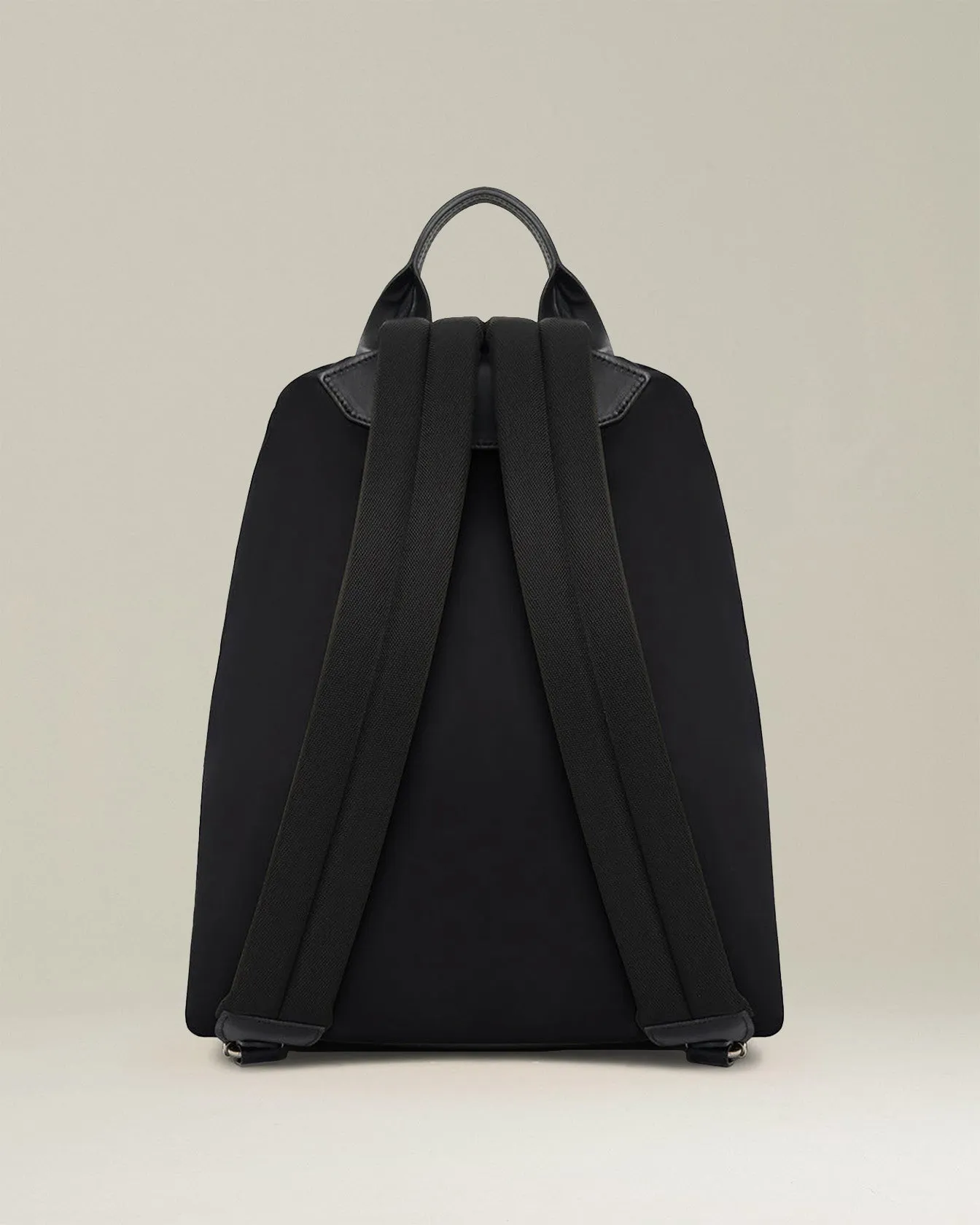 URBAN BACKPACK WITH LEATHER INSERTS