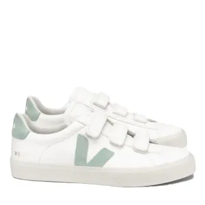 Veja Women's Recife Chromefree Leather White Matcha