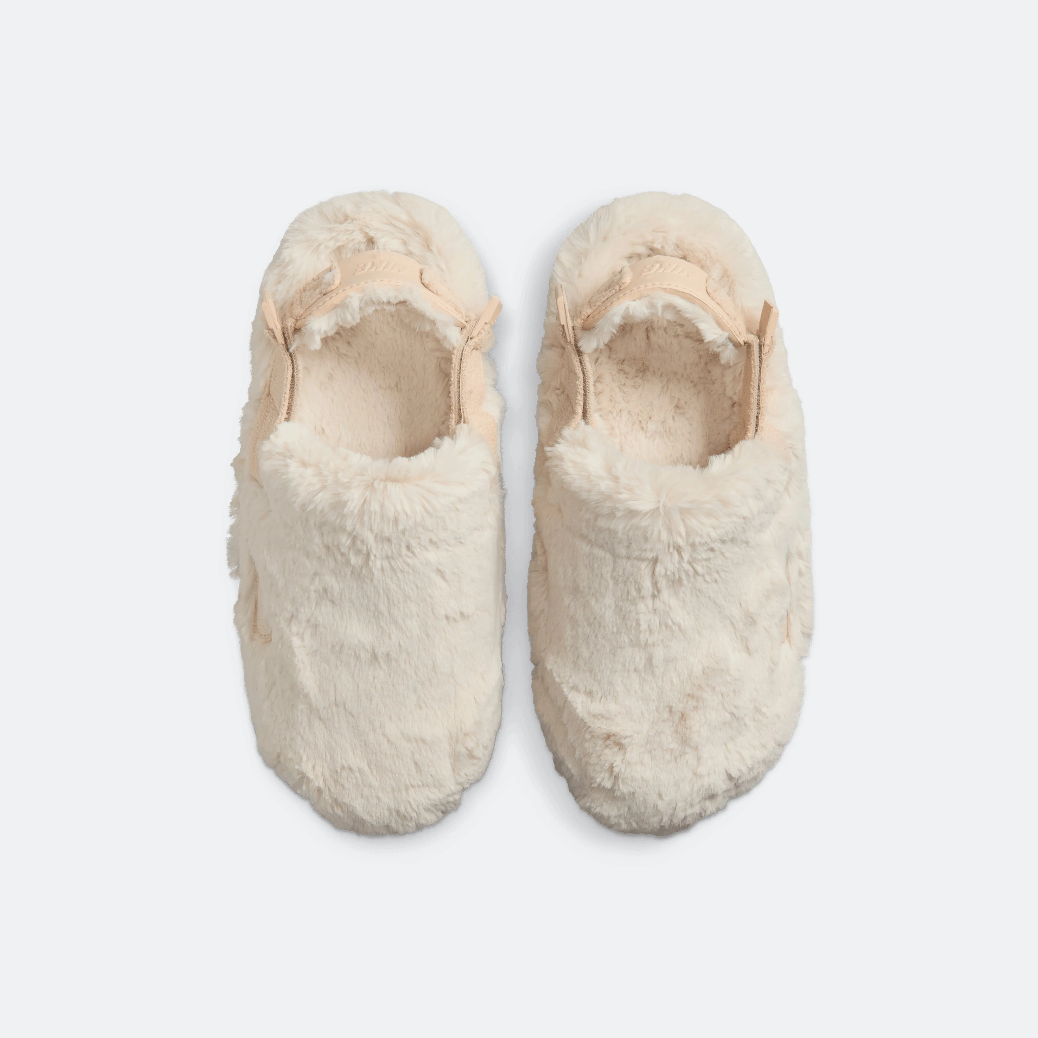 W Nike Calm Mule 'White Fur'