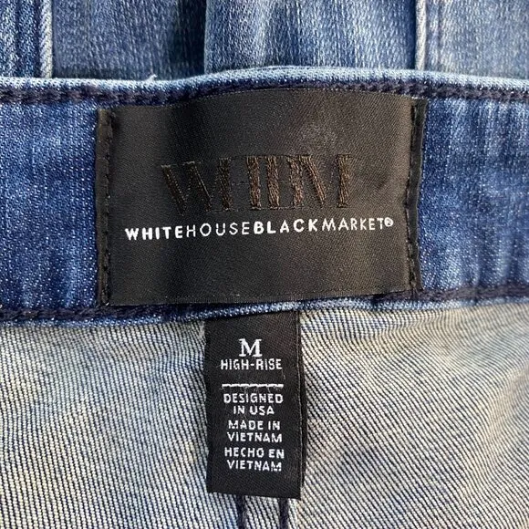 White House Black Market Jeanie Denim High Rise Legging, Size M, #249