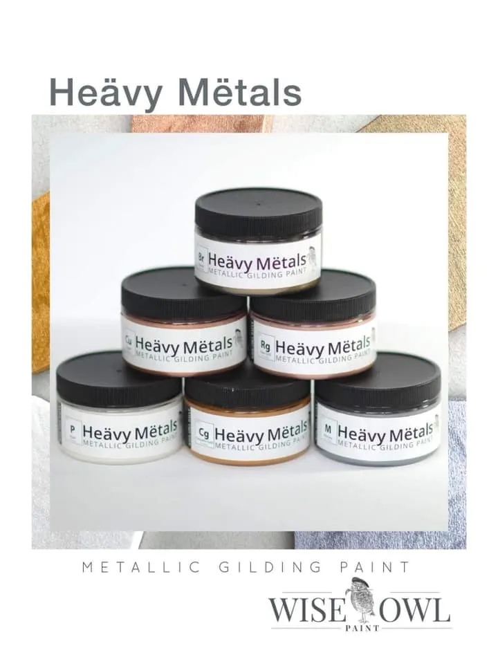 Wise Owl Heavy Metals Metallic Gilding Paint