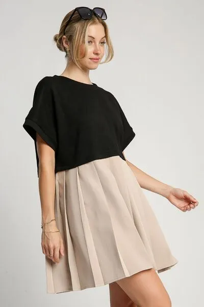 Zora Pleated Dress