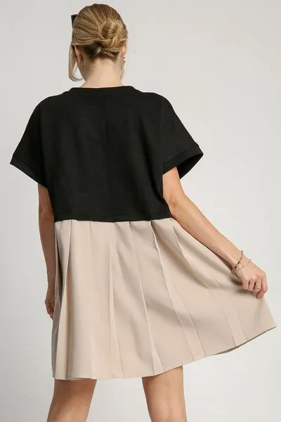 Zora Pleated Dress