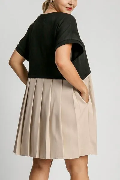 Zora Pleated Dress